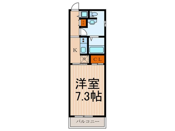 La Fite KARASUMAの物件間取画像